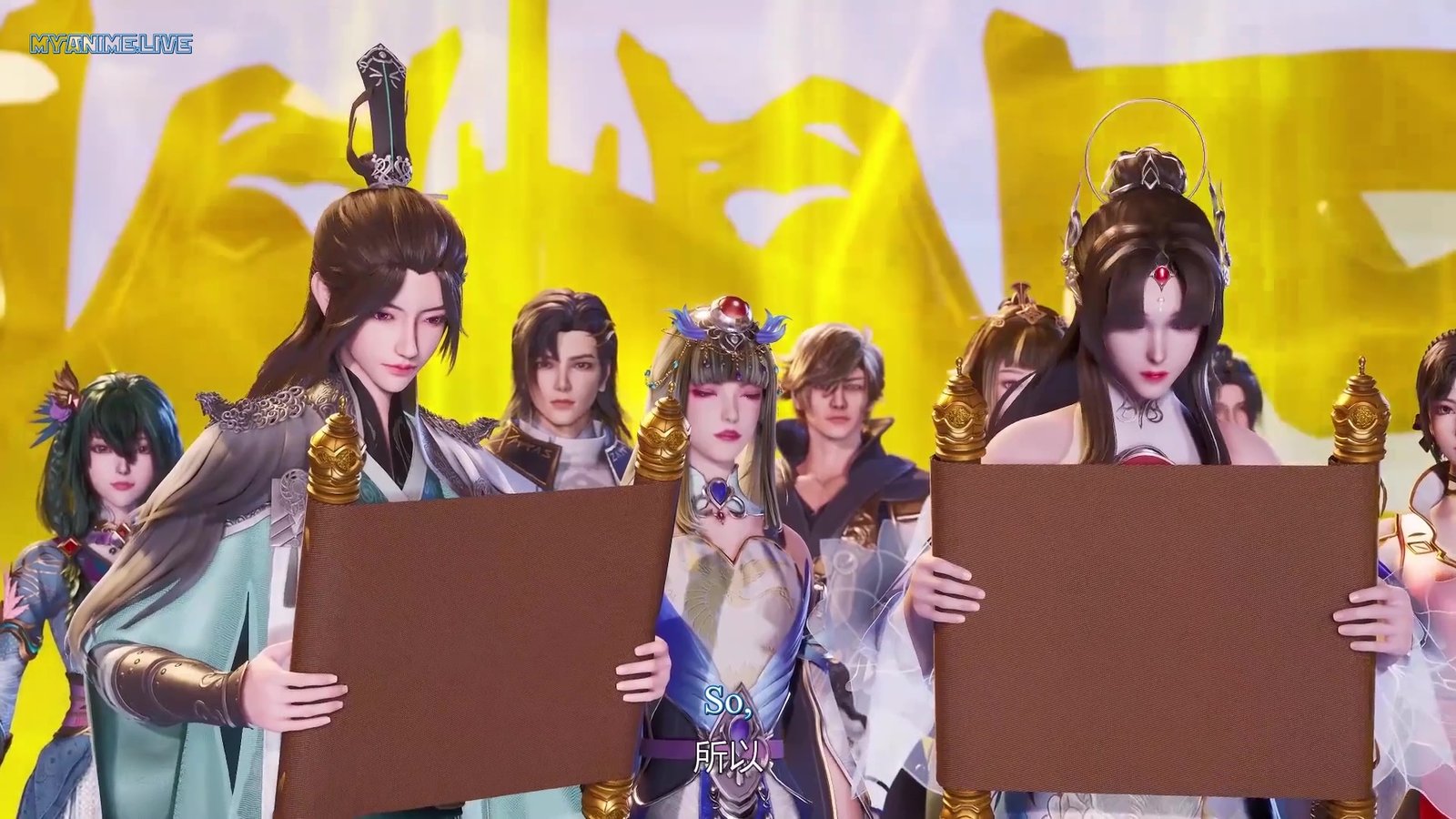 Watch Againts the Sky Supreme episode 317 english sub stream - myanimelive