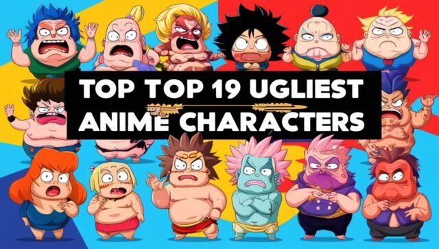 Top 19 Ugliest Anime Characters